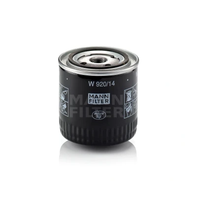 Bilde av MANN FILTER W 920/14 Oljefilter 3/4 16 UNF med en retursperreventil Påskruingsfilter NISSAN: Patrol GR 4 SUV, Pick Up