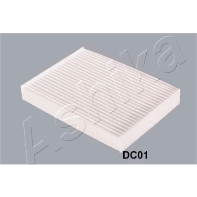 Bilde av ASHIKA 21 DC DC01 Kupéfilter Partikkelfilter, Filterinnsats 250 180 35 NISSAN: X Trail, RENAULT: Koleos 2, Zoe