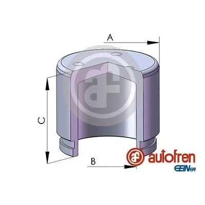 Bilde av AUTOFREN SEINSA D025537 Stempel, bremseklave 57 framaksel MANDO