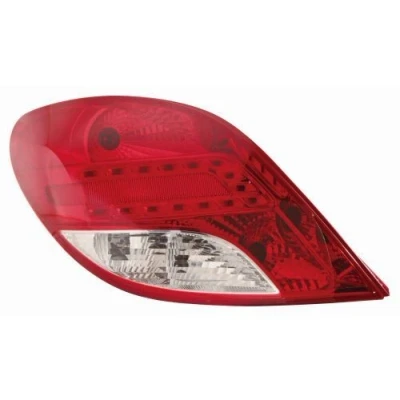 Bilde av ABAKUS 550 1957L UE Baklykter venstre PY21W, P21W, R10W uten pæreholder, lyspære PEUGEOT: 207 Hatchback