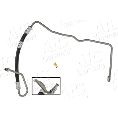 Bilde av AIC 58610 Hydraulikkslange, styring fra hydraulikkpumpe til styresnekke