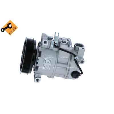 Bilde av NRF 32512 Kompressor 6SEU14C 12 PAG 46 R 134a med kompressorlje, tetningsring AUDI: A6 C6 Allroad, Sedan, Q5