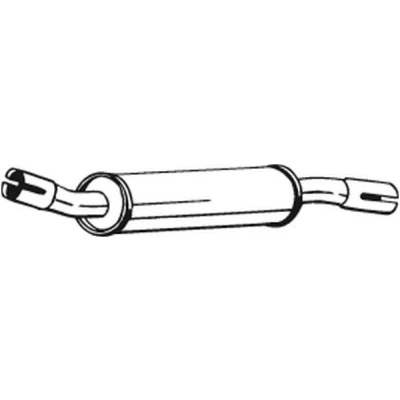 Bilde av BOSAL 228 253 Mellomlyddemper TOYOTA: Corolla VIII Liftback