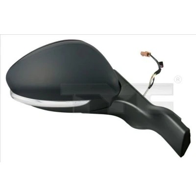 Bilde av Sidespeil Tyc 326 0166 venstre svart innstilling, vire, konveks PEUGEOT: 208 I Hatchback
