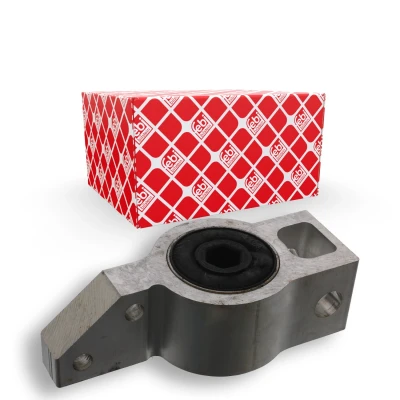 Bilde av FEBI BILSTEIN 33971 Styrestang Lagring med holder framaksel venstre, nede, bak Aluminium AUDI: A3 Sportback, Hatchback
