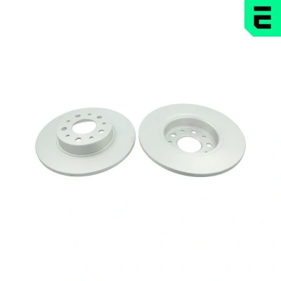 Bilde av OPTIMAL BS 9404C Bremseskiver bakaksel 251 10 5/10 fullt ut belagt FIAT: 500L