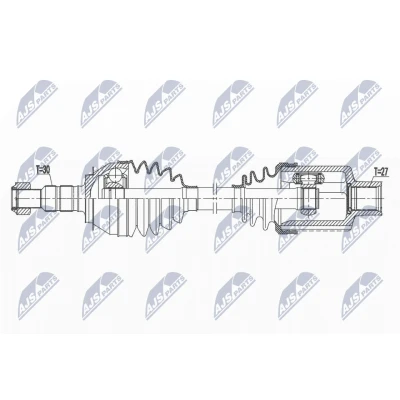 Bilde av Drivaksel, Framaksel høyre, opel insignia b grand sport, sports tourer, 84138318, 84257941, 84527912, 95525672, ACDN