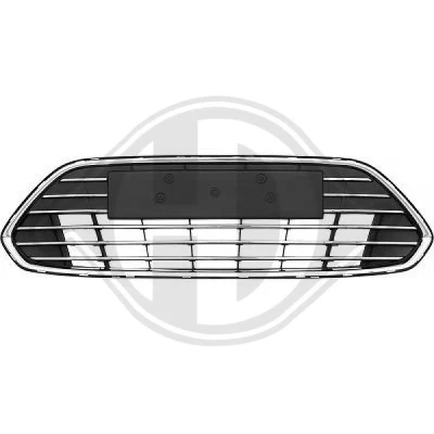 Bilde av DIEDERICHS 1428144 Ventilasjonsgitter senter