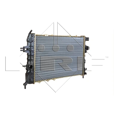 Bilde av NRF 53898A Radiator Aluminium 600 378 34 Kjøleribber satt sammen mekanisk OPEL: Zafira A