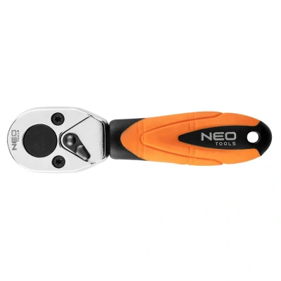 Bilde av NEO TOOLS 08 512 Reversibel skralle 48 6,3 (1/4&quot;) 105 Krom vanadium stål