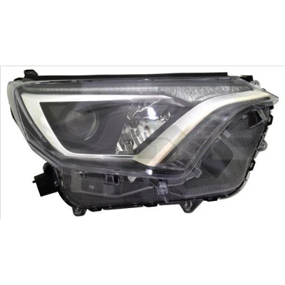 Bilde av TYC 20 15699 06 2 Frontlykter høyre HIR2, LED med kjørelys for høyrekjøring LED, elektromotor