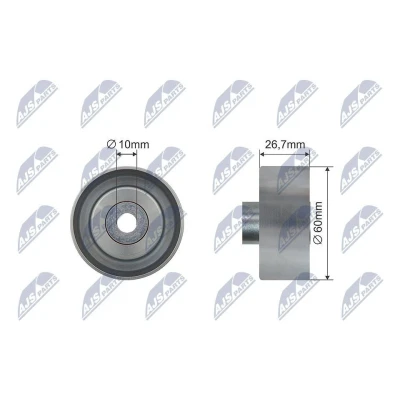 Bilde av Løpehjul, kilerem, ford tourneo connect, transit 1308227, 1361545, 1473383, 2T1Q 19A216 AA, BA, BB