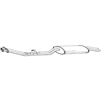 Bilde av Bakre eksospotte BOSAL 285 053