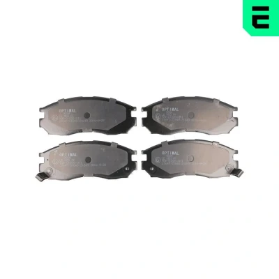 Bilde av OPTIMAL BP 09684 Bremseklosser framaksel med akustisk slitasjevarsel MITSUBISHI: Galant 6, Lancer Stasjonsvogn, ECLIPSE 1, CHRYSLER: Sebring II Sedan