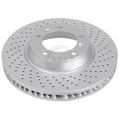 Bilde av A.B.S. COATED 17701 Bremseskiver 330 34 5 perforert / ventilert belagt PORSCHE: 911 Coupé