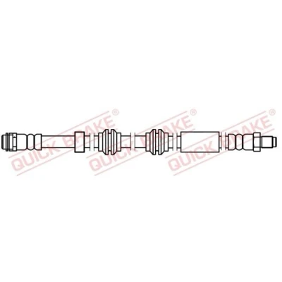 Bilde av QUICK BRAKE 32.705 Bremseslange 471 M10x1