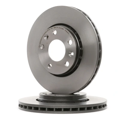 Bilde av BREMBO COATED DISC LINE 09.A727.11 Bremseskiver 280 24 5 innvendig ventilert belagt høy karbon med skruer RENAULT: MEGANE 3 Grandtour, Zoe, SCENIC