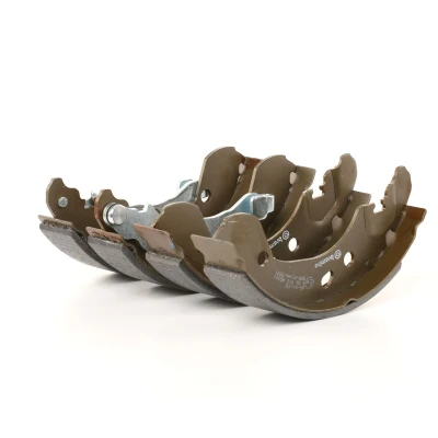 Bilde av BREMBO S 56 510 Bremsesko 203 37 med håndbremsarm NISSAN: MICRA 3, Note I, RENAULT: CLIO 3