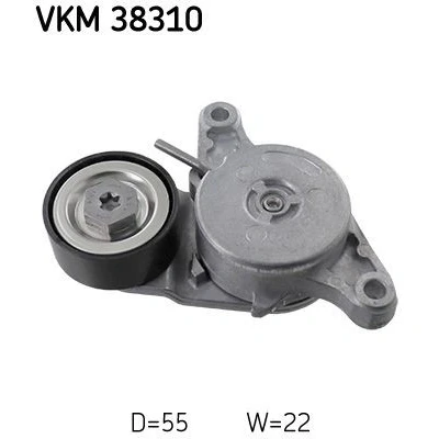 Bilde av SKF VKM 38310 Strammerull TOYOTA: Avensis III Stasjonsvogn, MINI: Hatchback, Clubman