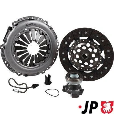 Bilde av JP GROUP 1230407710 Clutch for motorer med svinghjul dobbel masse utløserlager 215 OPEL: Meriva A, Corsa C Hatchback
