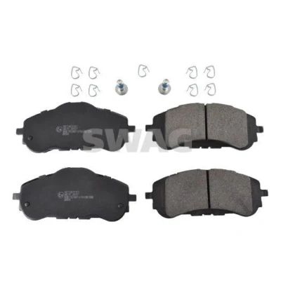 Bilde av SWAG 33 10 7488 Bremseklosser framaksel med festemateriell PEUGEOT: 308 SW 2, I Hatchback, II Hatchback