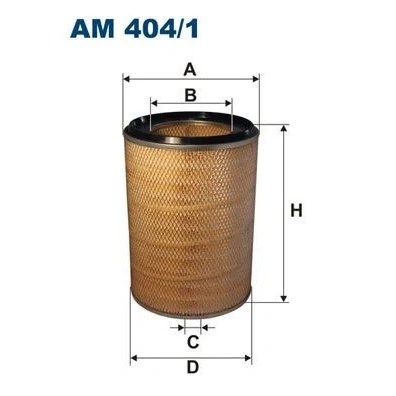 Bilde av FILTRON AM 404/1 Luftfilter 388mm 281mm Filterinnsats