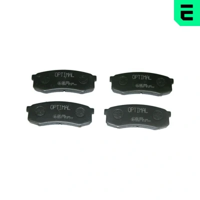 Bilde av OPTIMAL BP 09809 Bremseklosser bakaksel ikke klargjort for slitasjeindikator TOYOTA: Land Cruiser Prado 120, 150