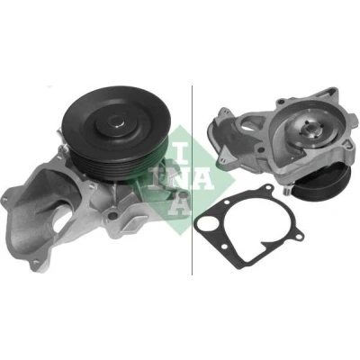 Bilde av INA 538 0187 10 Vannpumpe med reimskive for vifteremdrift BMW: 3 Sedan, Coupé, X5