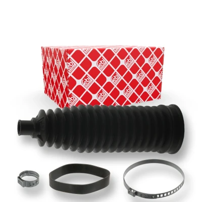 Bilde av FEBI BILSTEIN 40937 Belgsett, styring Termoplast framaksel venstre, høyre med tetningsring, bøyler BMW: 3 Sedan, X1, 1 Hatchback
