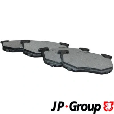 Bilde av JP GROUP 4163701110 Bremseklosser bakaksel ekskl. slitasjevarselkontakt PEUGEOT: 206 Hatchback, 306 SW, RENAULT: CLIO 2