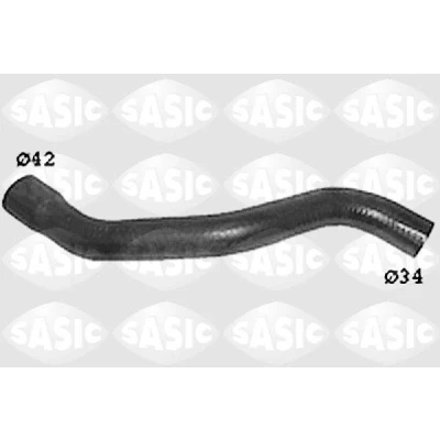 Bilde av SASIC SWH6749 Radiatorslange nedre venstre OPEL: Astra F CC