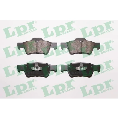 Bilde av Bremseklosser sett, Bakaksel, mercedes benz gl klass [x164], m [w164], r [w251, v251], 0044205220, 1644201520, 1644201920, 1