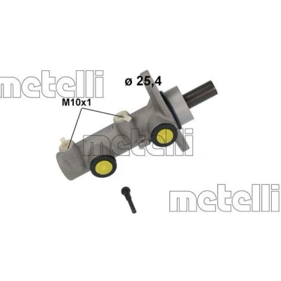 Bilde av METELLI 05 1178 Hovedsylinder 25,40 Aluminium