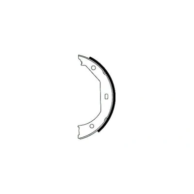 Bilde av TEXTAR 91049300 Handbromsbackar uten håndbremsarm BMW: 3 Touring, Sedan, X1