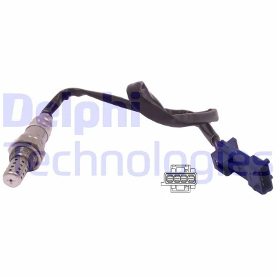 Bilde av DELPHI ES20308 12B1 Lambdasonde planarsonde, oppvarmet PEUGEOT: 307 SW, 206 Hatchback, 407 CITROËN: C5 III Stasjonsvogn