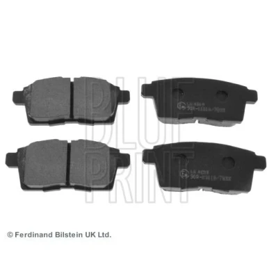 Bilde av BLUE PRINT ADM54298 Bremseklosser bakaksel med festemateriell MAZDA: CX 7