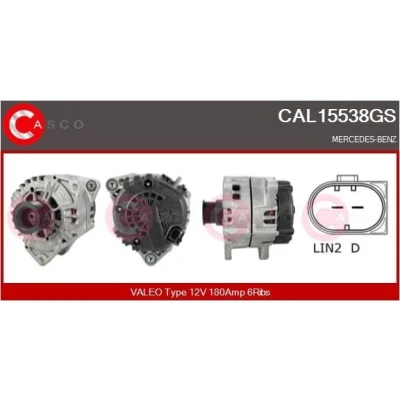 Bilde av CASCO CAL10316AS Dynamo 12V 150A RENAULT: TRAFIC 2 Bus, Kasten, NISSAN: Primastar Minibuss, Van
