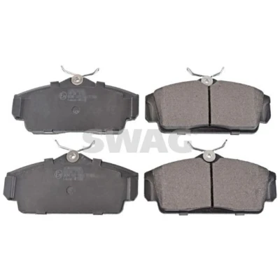 Bilde av SWAG 82 91 6388 Bremseklosser framaksel ekskl. slitasjevarselkontakt NISSAN: Almera II Hatchback, Primera Hatchback