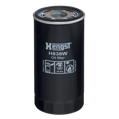 Bilde av HENGST FILTER H838W Oljefilter Påskruingsfilter