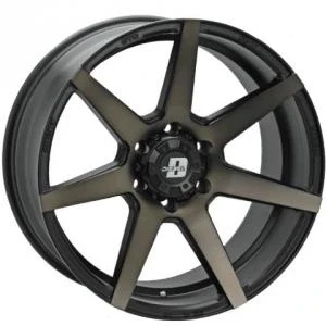 Bilde av DIESEL Avalanche Matt Black 8.5x17 6/139 ET20 B110.1