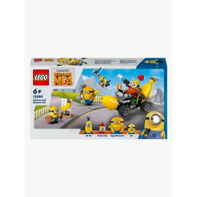 Bilde av LEGO Despicable Me 75580 Minions og bananbil Byggesett Plast