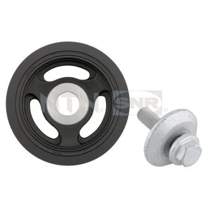 Bilde av SNR DPF359.09K1 Remskive Veivaksel 153 6 med skrue VOLVO: S40 II, V50, V60 I, PEUGEOT: 2008 Stasjonsvogn, 307 Hatchback, 207 Hatchback