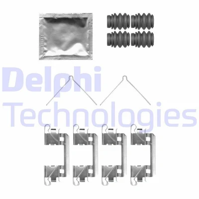 Bilde av DELPHI LX0762 Tibehørsett, skivebremse belegg