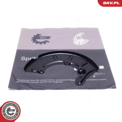 Bilde av Bremseskjold, Framaksel, Venstre, seat,vw, 3A0615311