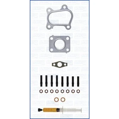 Bilde av AJUSA JTC12075 Monteringssett, lader with studs, syringe oil med tetning montageanvisning KIA: Sportage II