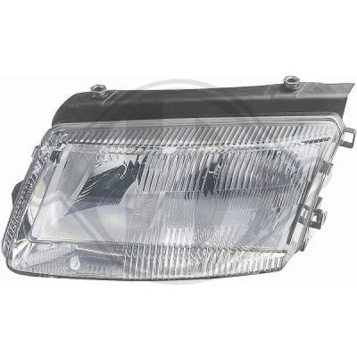 Bilde av DIEDERICHS 2245983 Frontlykter venstre H7, H7/H4, H4 Halogen med tåkelykt for høyrekjøring VOLKSWAGEN: Passat B5 Stasjonsvogn, Sedan