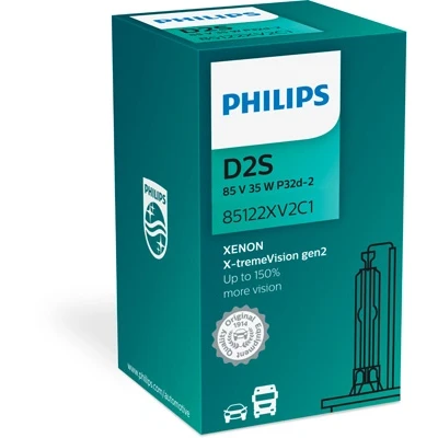 Bilde av Xenonpære PHILIPS Xenon X tremeVision gen2 D2S P32d 2, passer mange bilmodeller, 000223265, 07 11 9 904 790, 07.92008 1805, 088 2009, 09