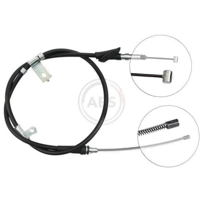 Bilde av A.B.S. K17128 Bremsekabel 1600 Trommelbrems