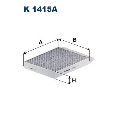 Bilde av FILTRON K 1415A Kupéfilter Karbonfilter 262 206 36 MERCEDES BENZ: Vito Tourer, Van, V Klasse