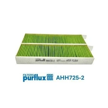 Bilde av PURFLUX AHH725 2 Kupéfilter Finstøvfilter (HEPA) 255mm 83mm 30mm PEUGEOT: 2008 II, 208 II Hatchback, OPEL: Mokka